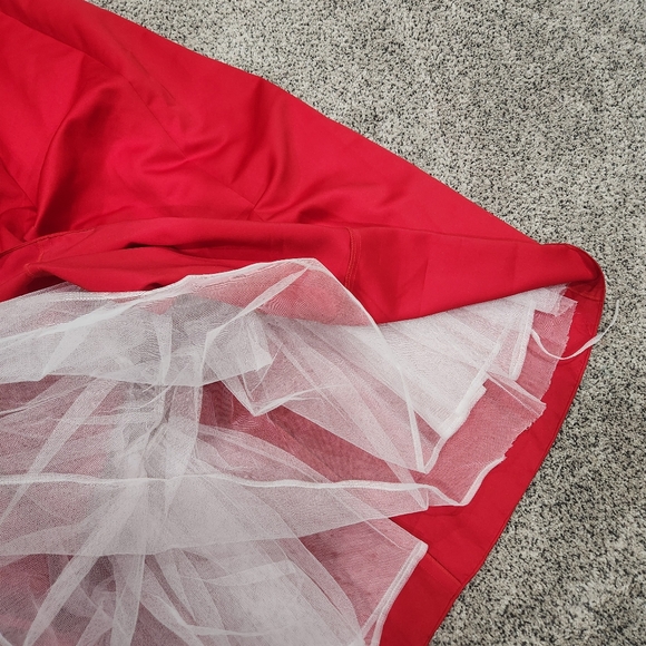 Red Roberta Sleevless Dress - Picture 6 of 6